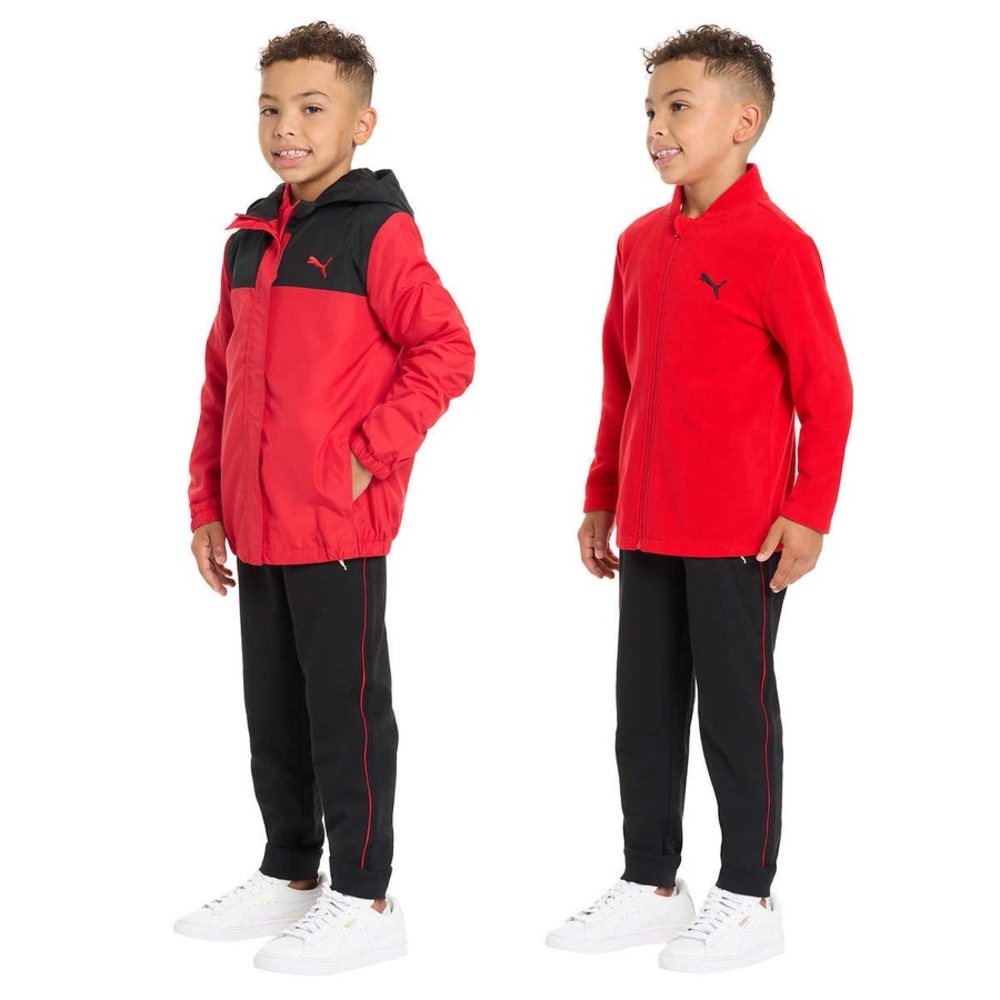 Puma - Kids’ 3 in 1 Jacket / Windbreaker & Fleece